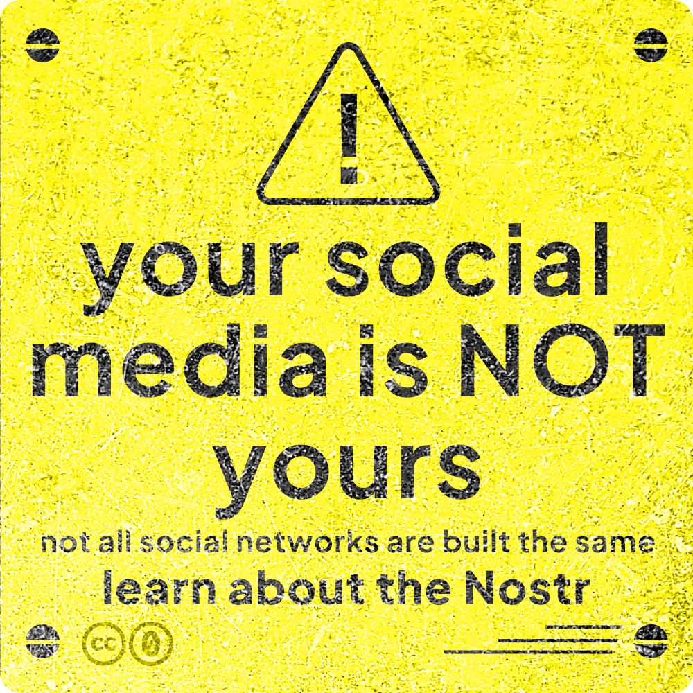 your social media is not yours